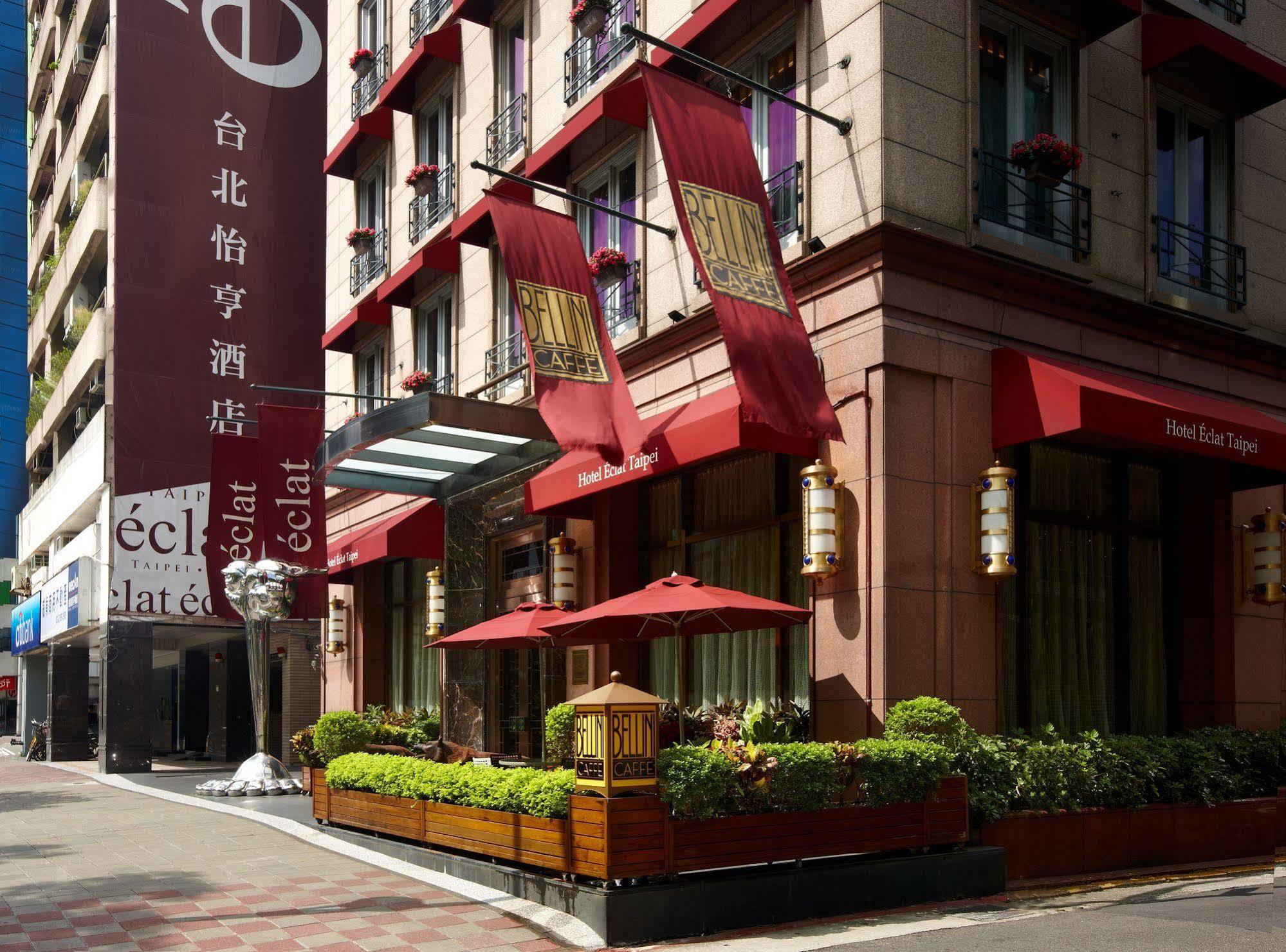 Hotel Eclat Taipei Bagian luar foto